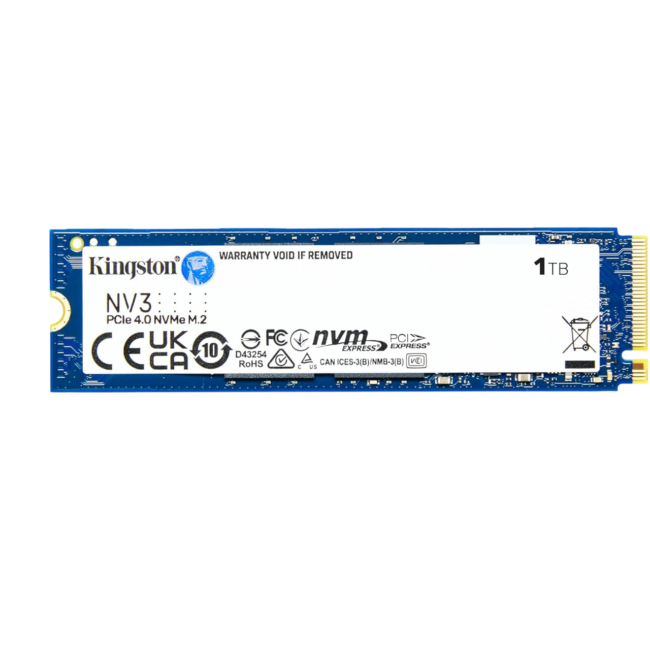 NV3 PCIe 4.0 NVMe SSD Front View – High-Speed M.2 NVMe Storage Drive