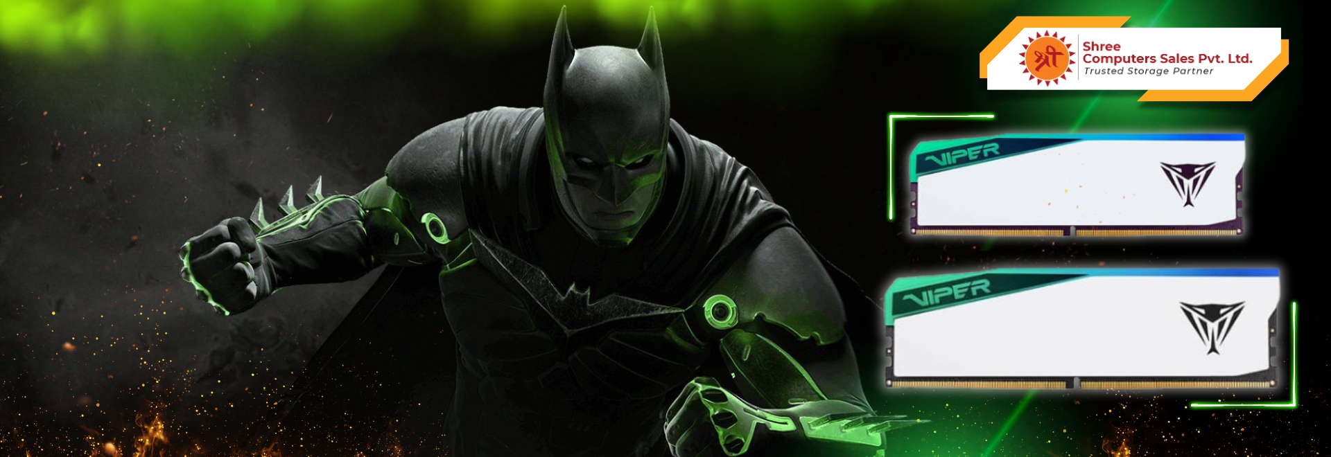 Patriot Viper Elite 5 RGB 32GB white DDR5 desktop RAM high-performance memory module